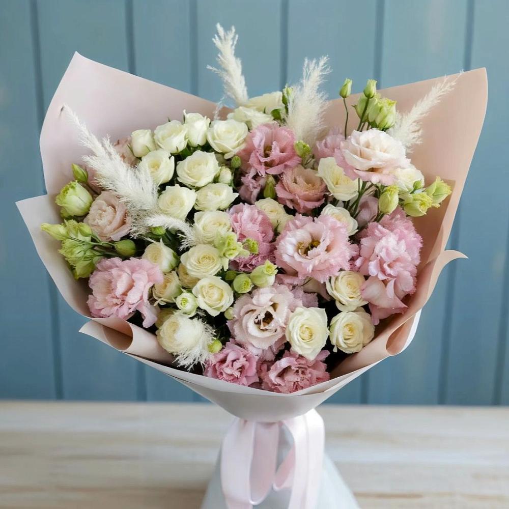 Букет цветов из: Альстромерии и Розы в Улан-Удэ