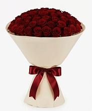 Букет 101 Бордовая роза Блэк Бакарра в Улан-Удэ
