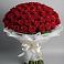 Букет 101 Красная роза Блэк Мэджик в Улан-Удэ