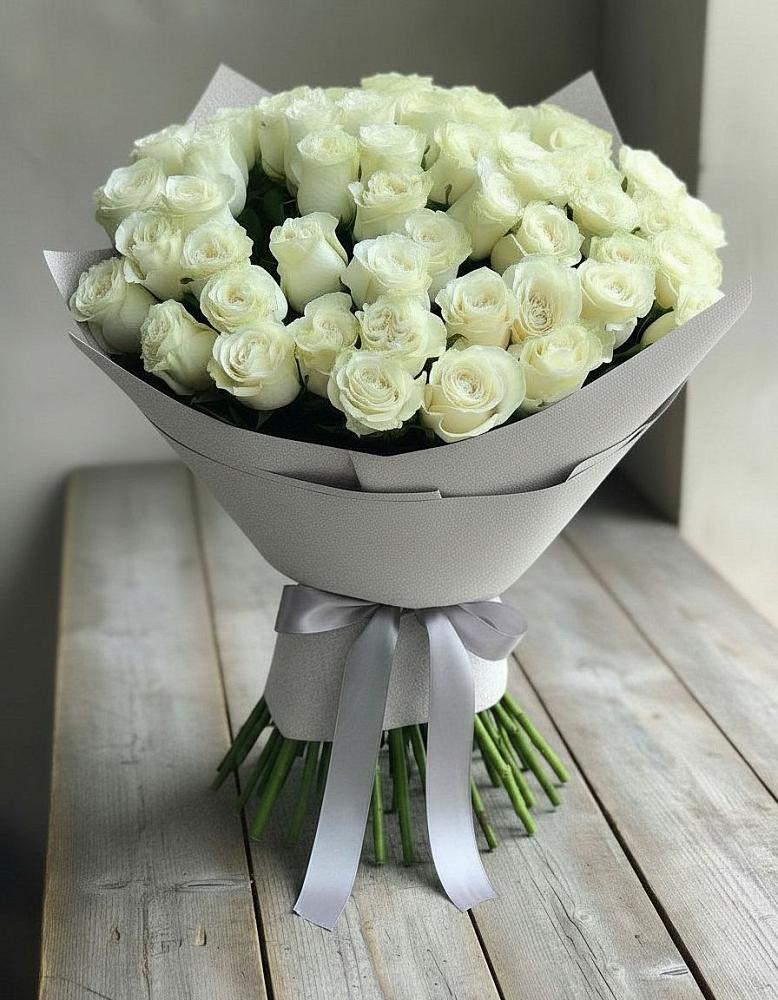 Букет 35 Белых роз в Улан-Удэ
