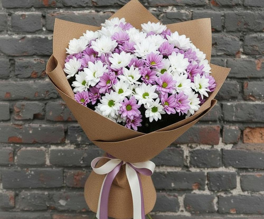 Букет цветов из: Хризантемы в Улан-Удэ