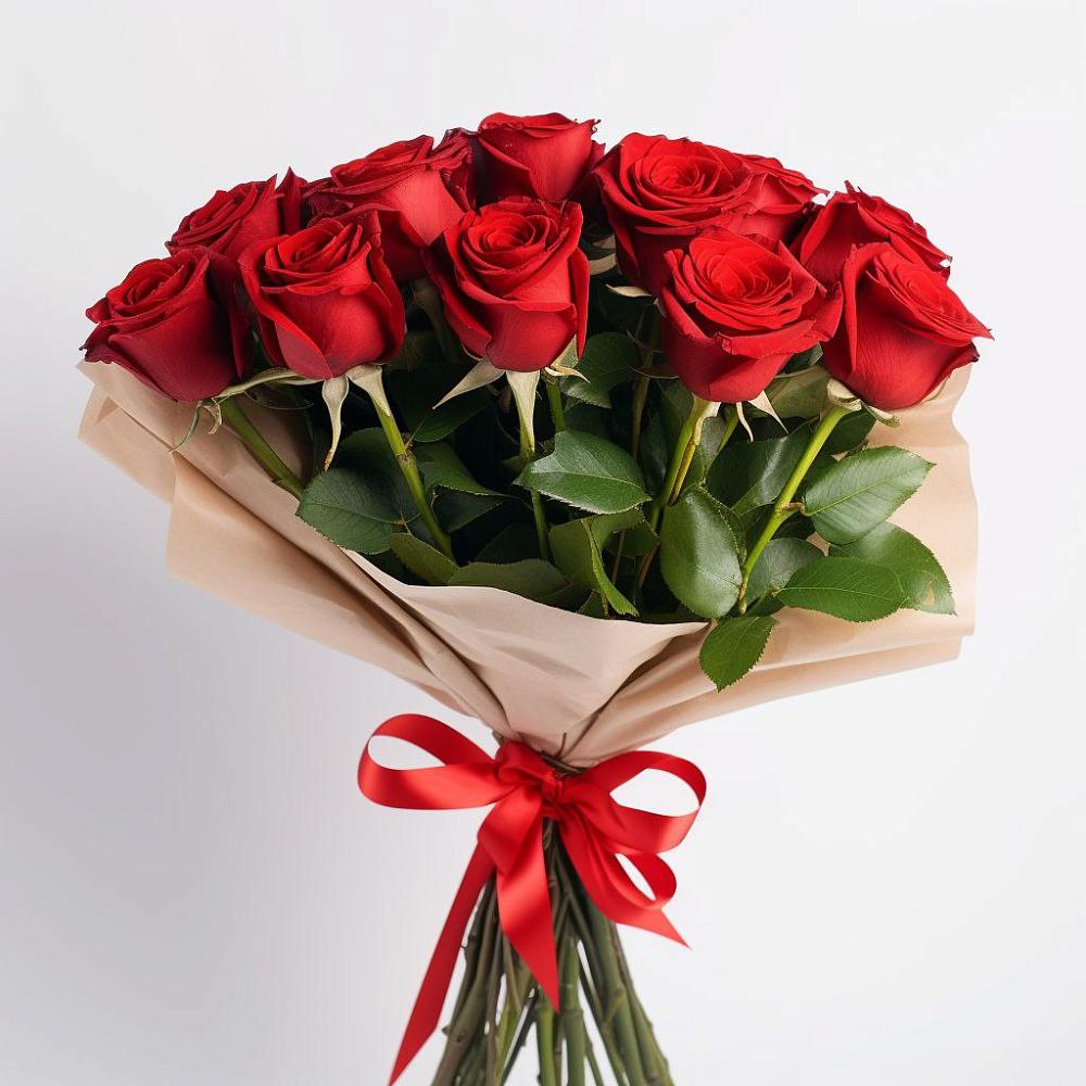 Букет 11 Красных роз Эдлесс Лав в Улан-Удэ